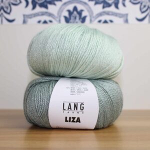 Pelotes de Liza, de la marque lang Yarns.