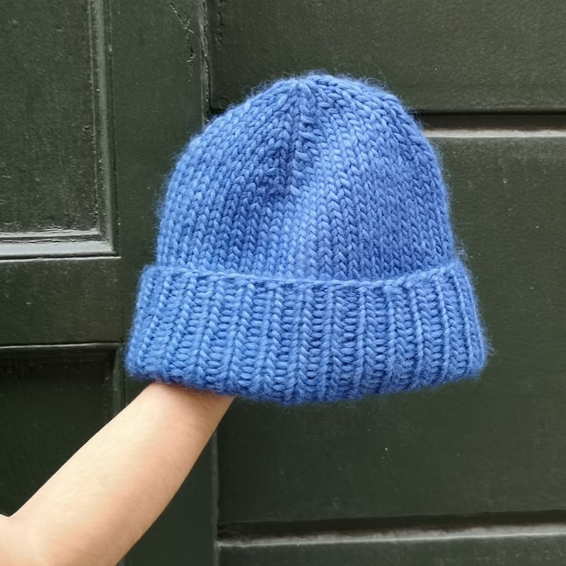 Bonnet élastique thermique en tricot pour hommes et femmes