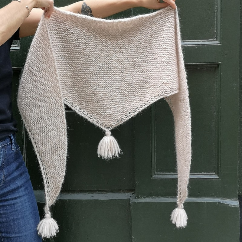 Trendy châle kit tricot