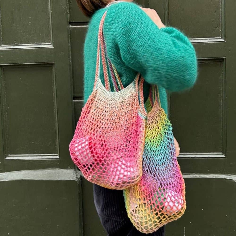 Atelier Mlle Pétronille - Sac du marché au crochet - Lanae Tricot