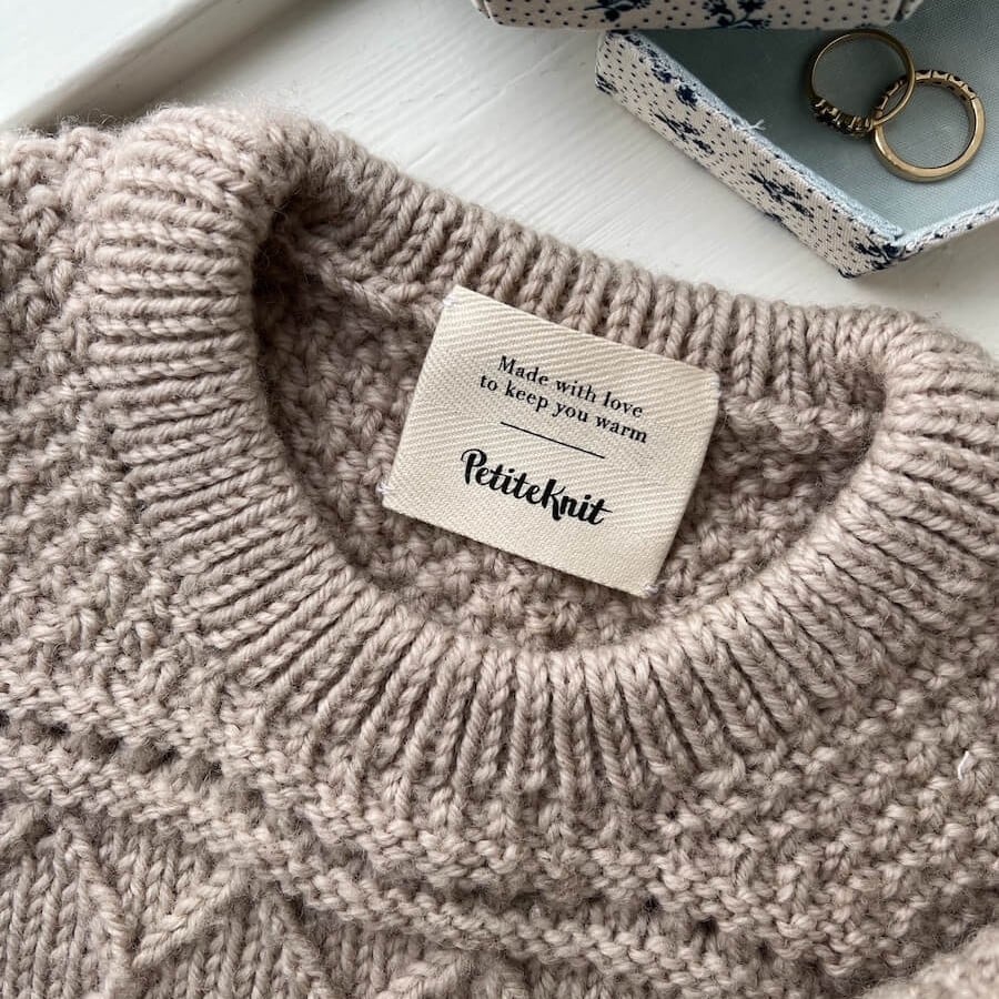 Étiquettes au crochet 40x10mm / étiquettes à tricoter | Étiquettes de  vêtements Accessoires personnalisés ou de tricot | Étiquettes en bois /