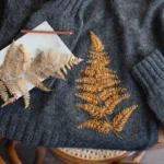 Embroidery on Knits de Judith Gummlich et Laine Publishing, livre de tricot en anglais