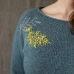 Embroidery on Knits de Judith Gummlich et Laine Publishing, livre de tricot en anglais