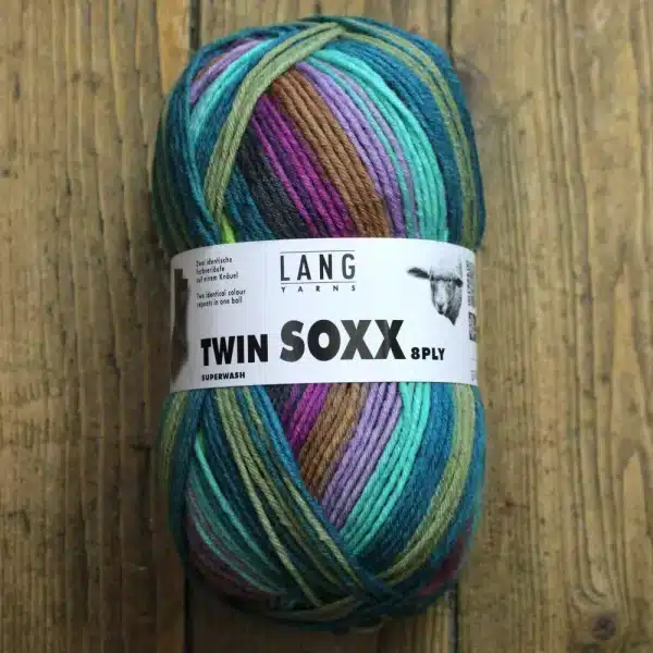Pelote de Twin Soxx 8 ply de Lang Yarns.