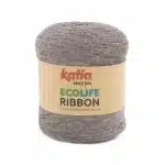 Pelote de Ecolife Ribbon, fil recyclé de Katia.