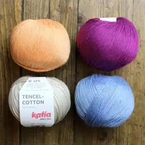 Pelotes de Tencel-Cotton de Katia