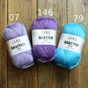 Pelotes de Quattro Lamé, Lang Yarns