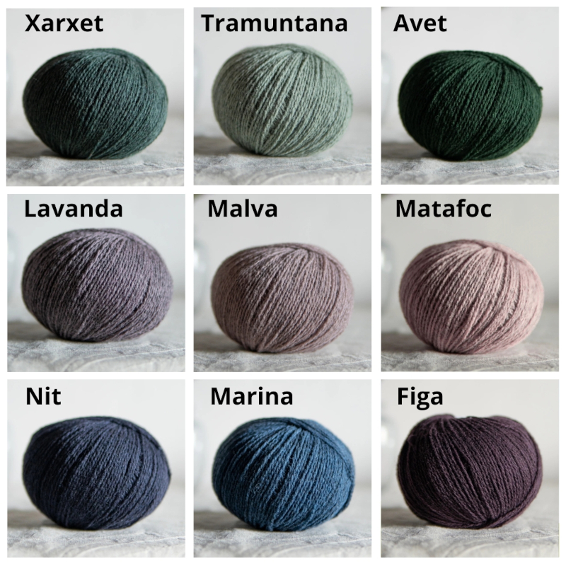 Tarayuela_kit_coloris_pastoreta_02 Kit gilet Tarayuela en Pastoreta - Lanae Tricot – Image 5