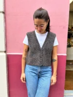 Kit Burgos en Donegal Tweed+ - Rosa Pomar – Image 3