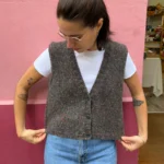 Kit Burgos en Donegal Tweed+ - Rosa Pomar