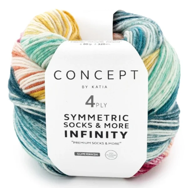 Symmetric Socks & more - Infinity - Katia – Image 2