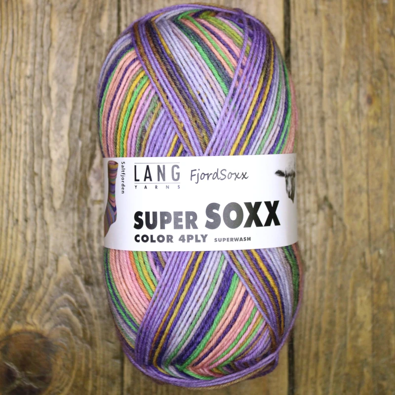 Lang-Yarns_Super-soxx-color-4ply-Fjord_901.0537 Super Soxx 4 ply - Fjord - Lang Yarns – Image 2